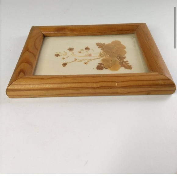 Pressed Flower Framed Wall Art 1998 Artist
Signed Floral Decor - Picture 3 of 12